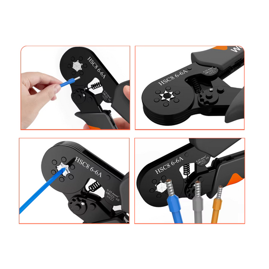 Alicate de Crimpado HSC8 6-6