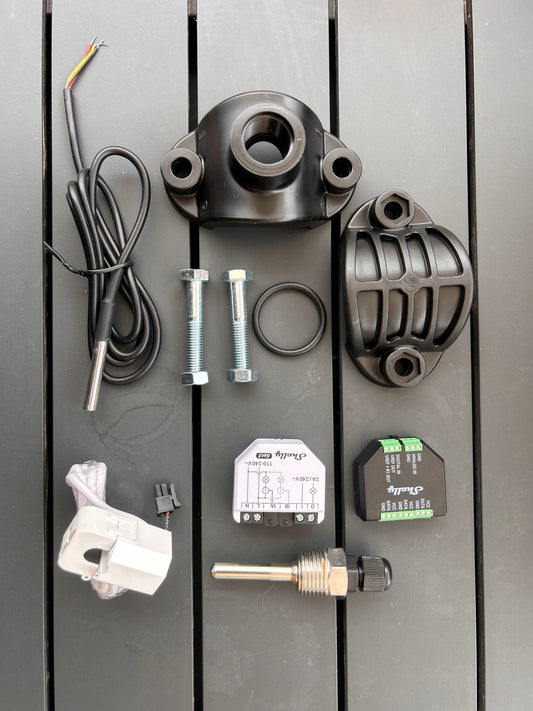 Pack Profesional Domótico para Piscina: Control, Temperatura y Consumo Real