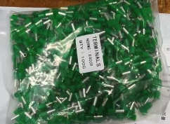 Pacote com 1000 peças de terminais