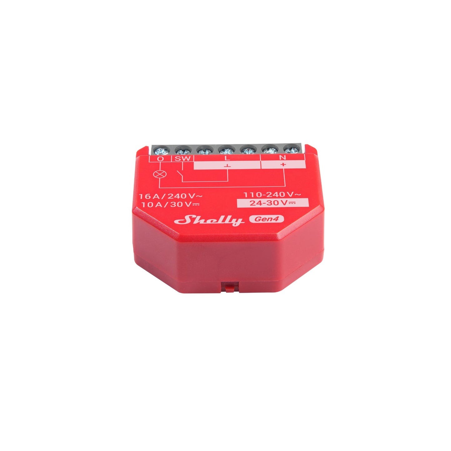 Shelly 1PM Gen4. Pack of 4