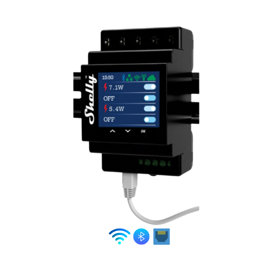Interfaz Web de tu Shelly Pro 4PM: El Control de Alta Potencia en tus Manos