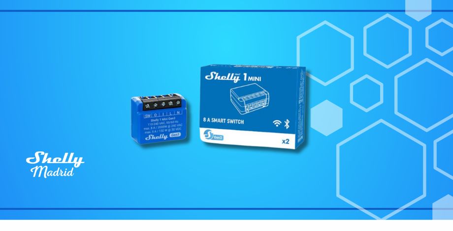 Shelly 1 Mini Gen3: Pequeño Gigante de la Domótica