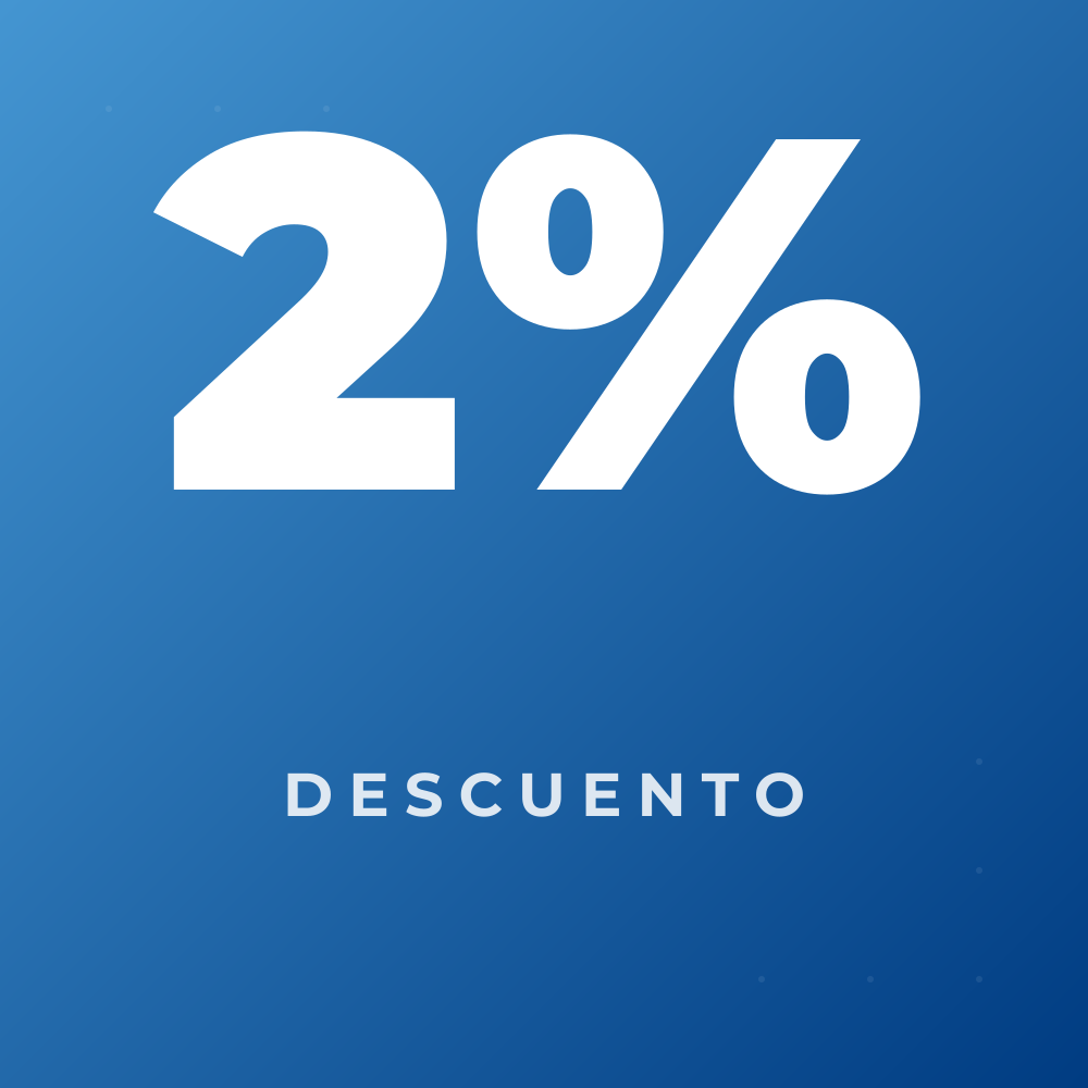 2% de descuento en productos Shelly