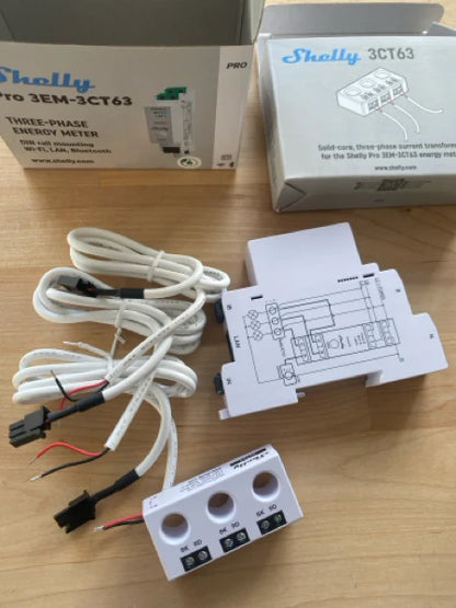 Shelly Pro 3EM-3CT63