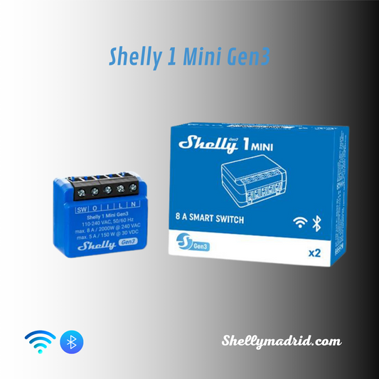 Relé Shelly 1 Mini Gen3