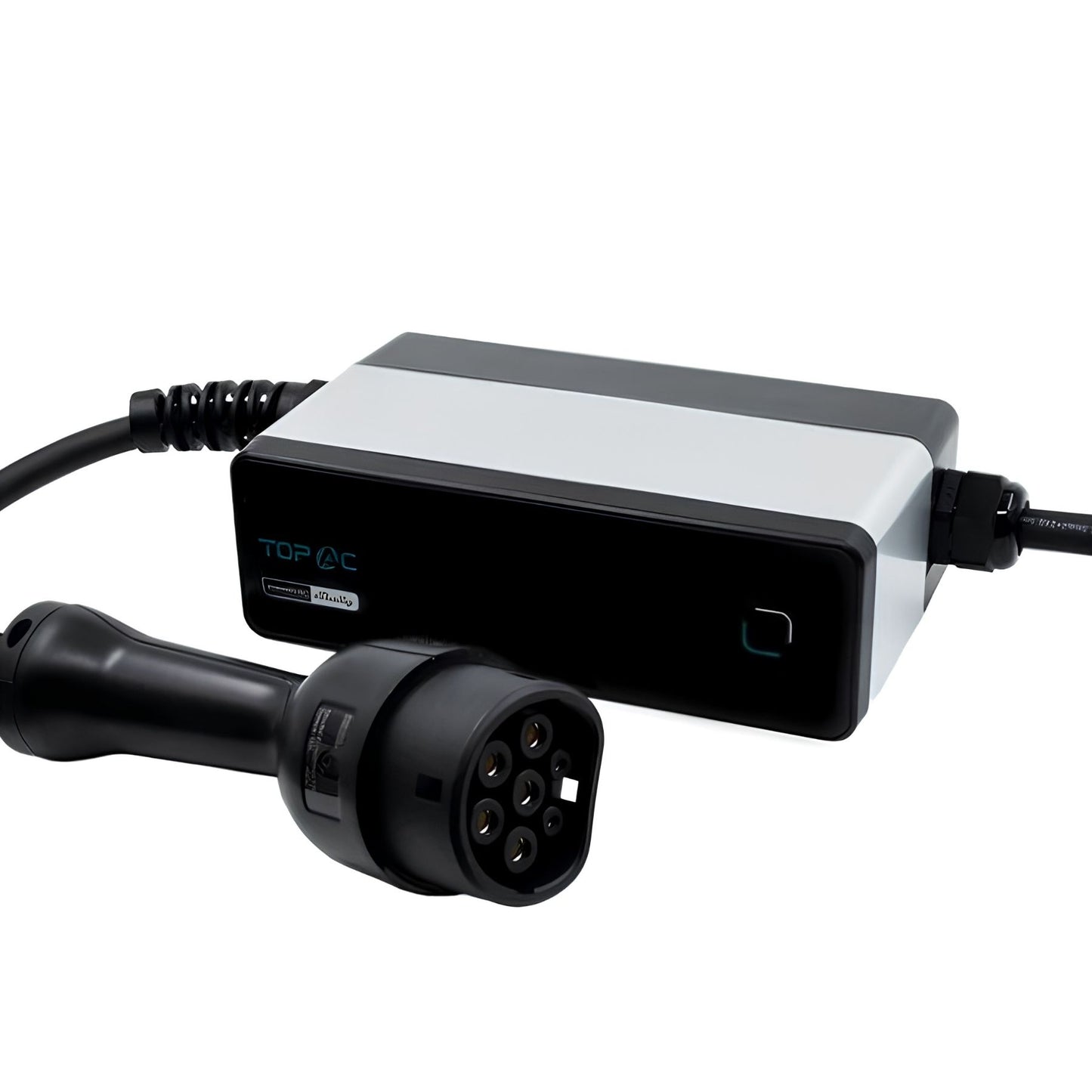 Cargador EV TopAC 11kW IP65 carga en cualquier sitio sin instalación fija