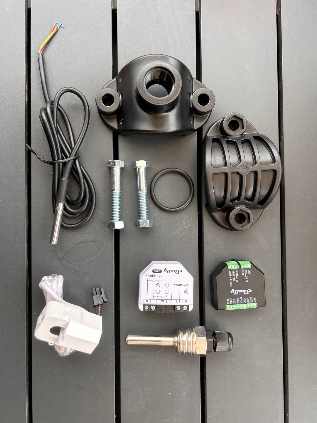 Professional Home Automation Pack for Pools: Control, Temperature, and Real-Time Consumption