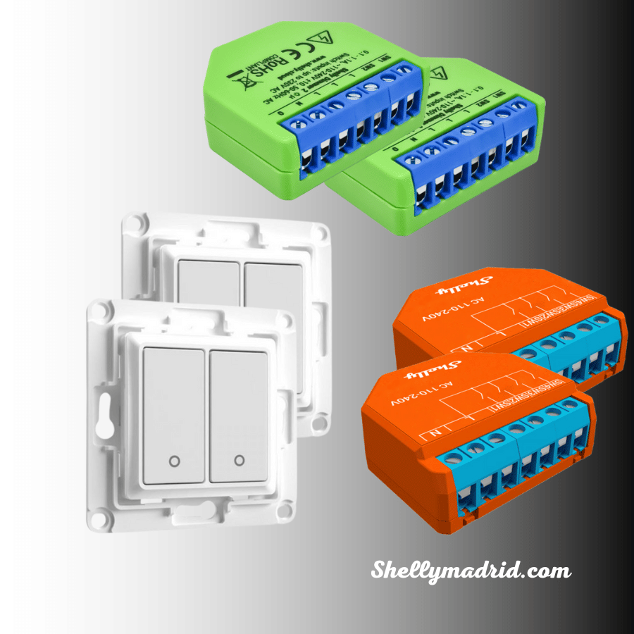 Kit Domótica de Iluminación: ¡Moderniza tu hogar hoy mismo! Shelly Madrid