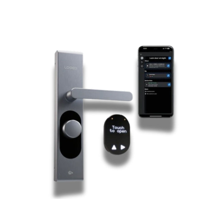 LOQED Touch Smart Lock - Plateada