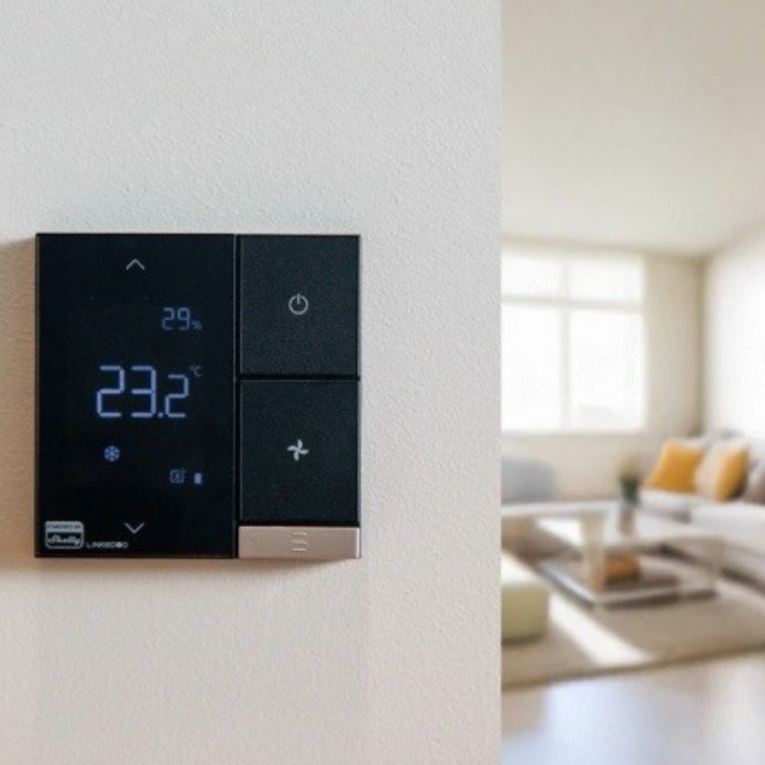 Instalación LinkedGo Smart HVAC Thermostat WiFi para climatización inteligente