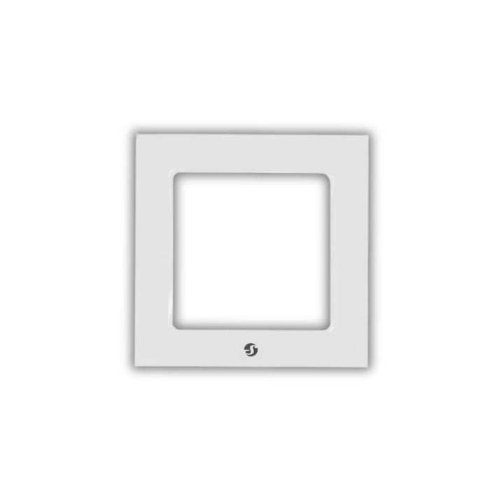 Marco Interruptor Shelly de 1 botón blanco para Wall Switch