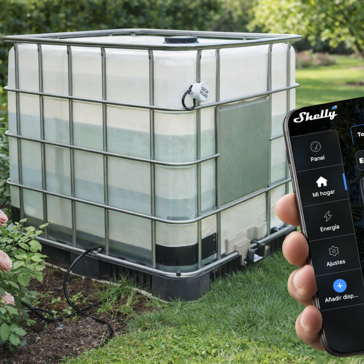 Sensor XKC-Y25 sin contacto para detección de nivel de líquido en depósito