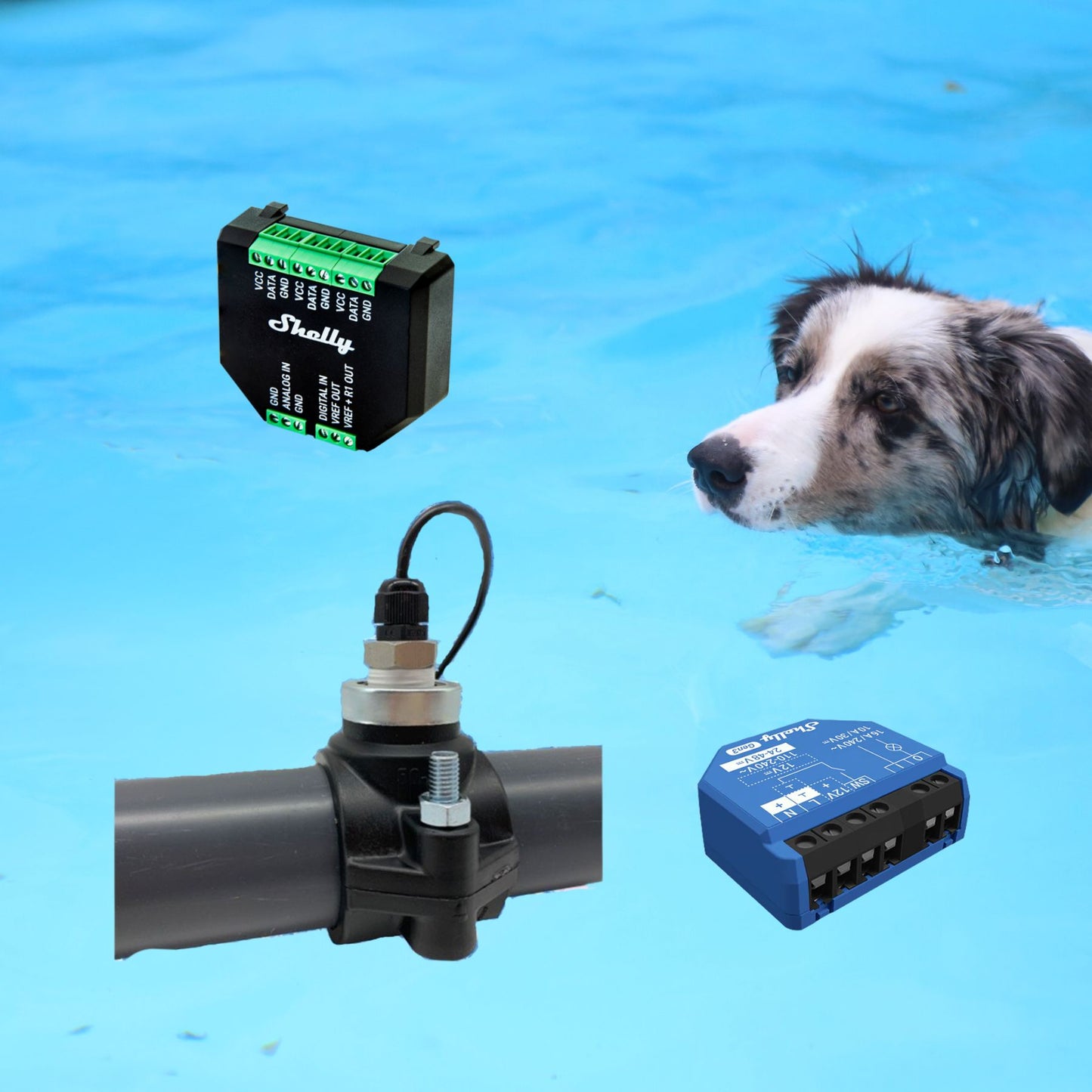 Pack Medidor de Temperatura para Piscina WiFi Gen3 50 mm
