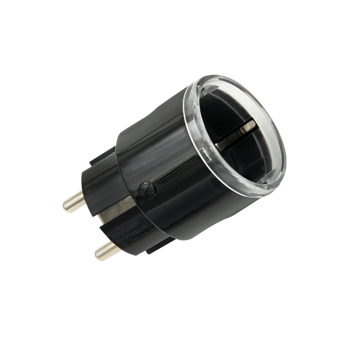 Shelly Plug S Gen3 Matter Negro enchufe WiFi inteligente