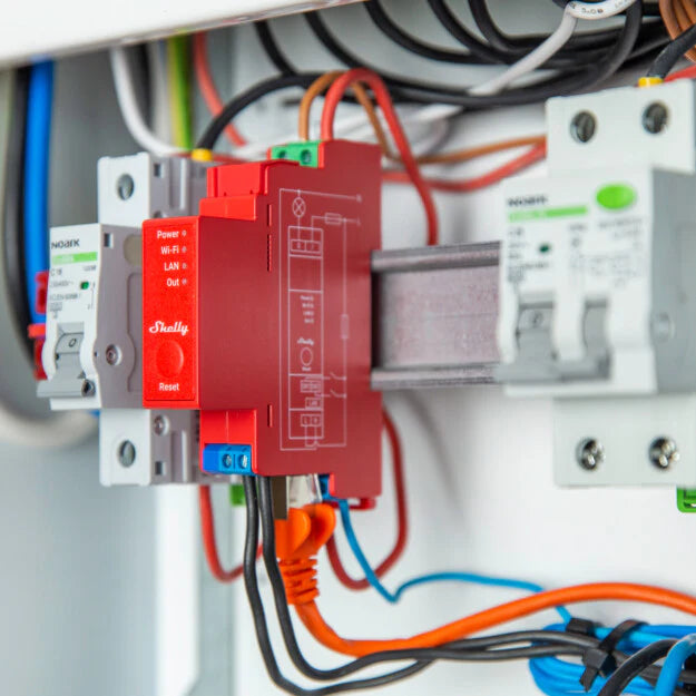Especificaciones técnicas Shelly Pro 1PM SNPM-001PE16EU