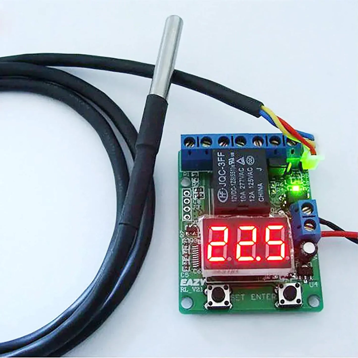 Sensor de temperatura DS18B20 impermeable: precisión y durabilidad Shelly Madrid