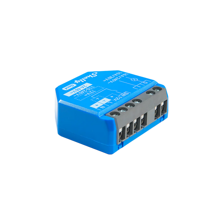 Shelly 1 Gen4 relé WiFi Zigbee Matter 1 canal 16A