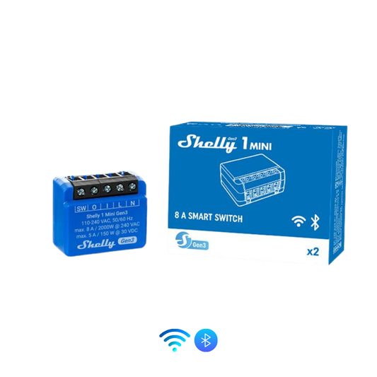 Shelly 1 Mini Gen3 paquete Shelly Madrid