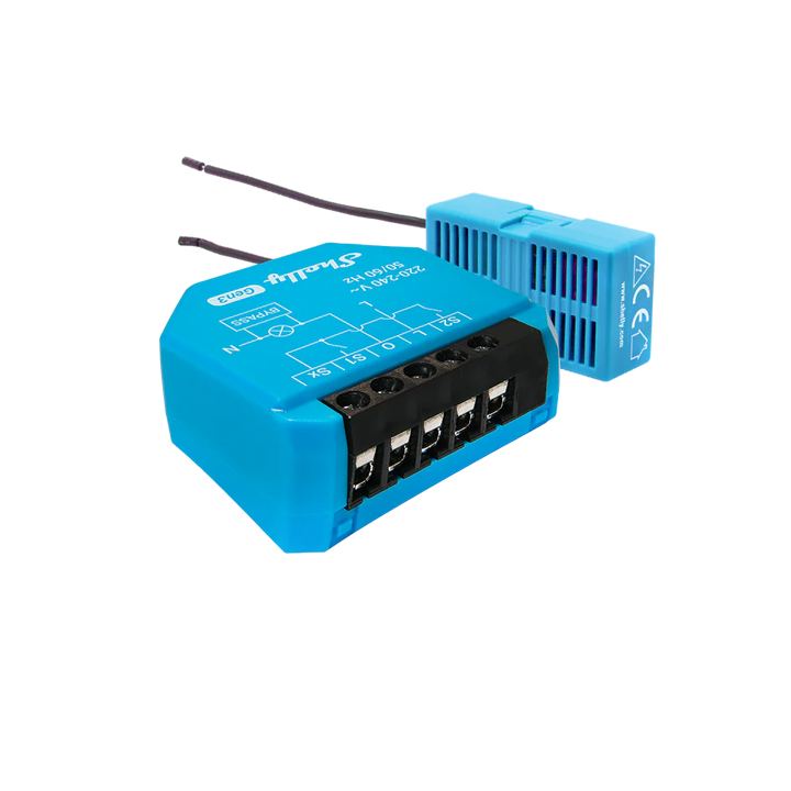 Shelly 1L Gen3 instalado interruptor domótica hogar inteligente