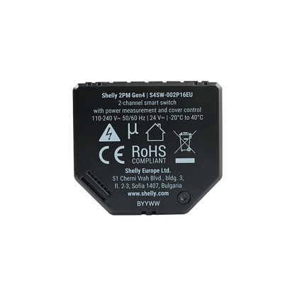 Shelly 2PM Gen4