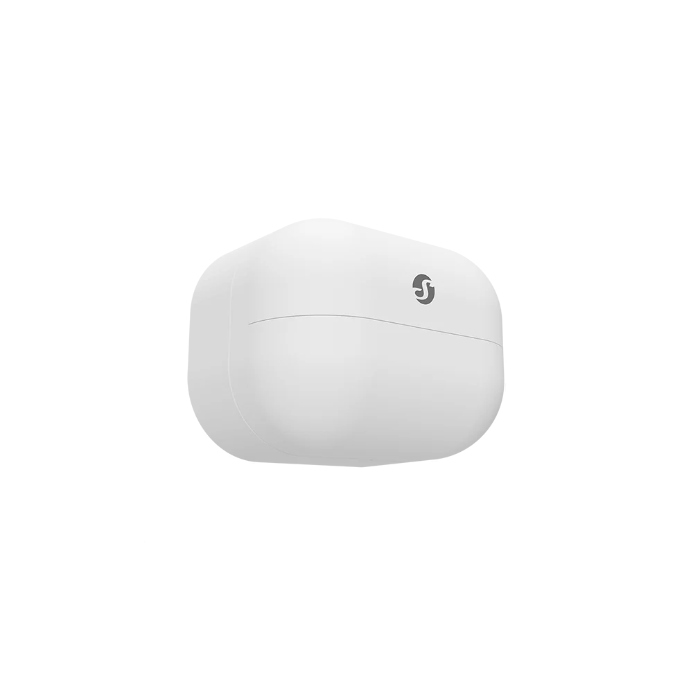 Detector de movimiento Shelly BLU Motion incluido en el kit de alarma
