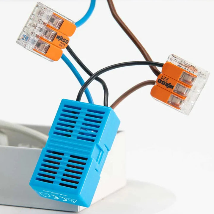 Esquema de conexión del Shelly 1L Gen3 sin neutro con el bypass