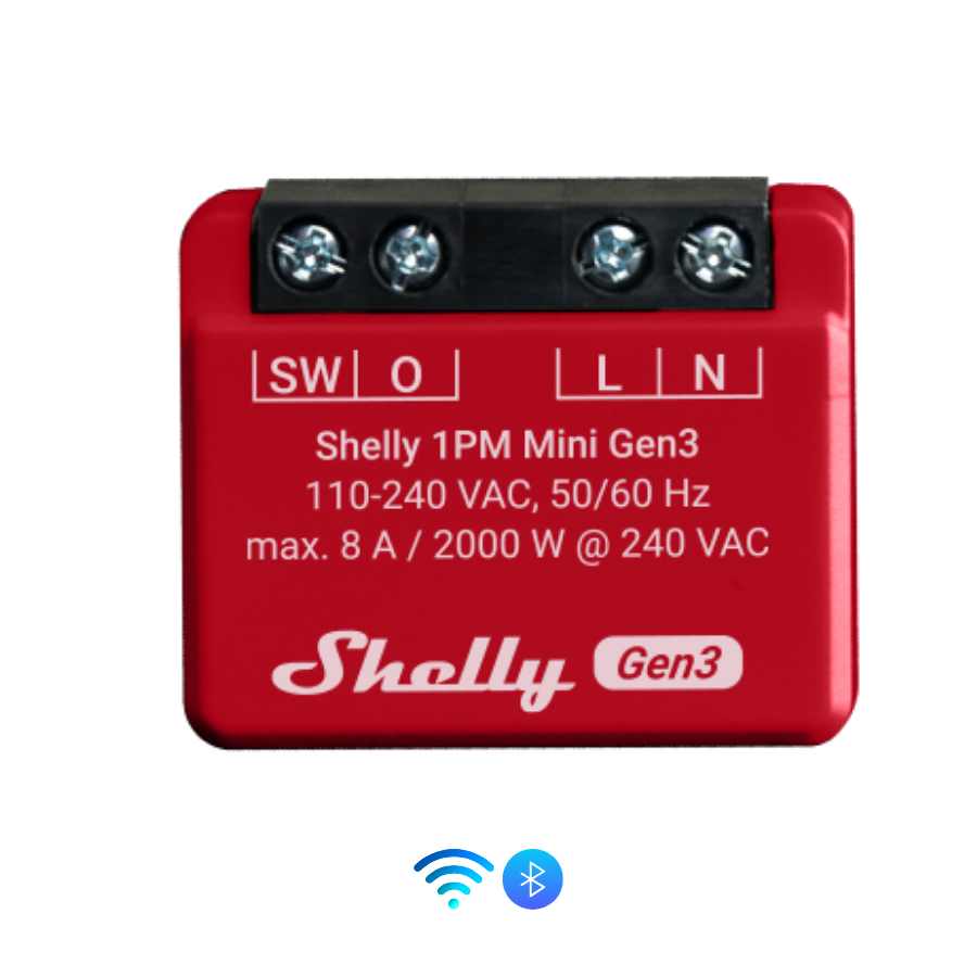 Shelly Mini 1PM Gen3 Shelly Madrid