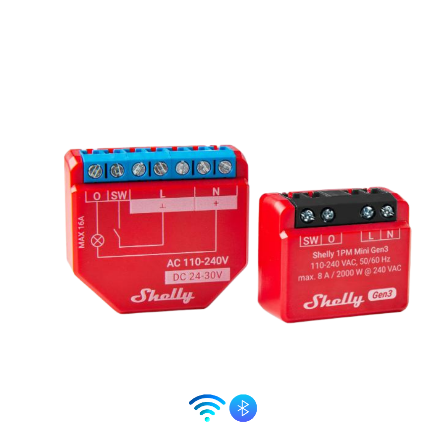 Shelly Mini 1PM Gen3 vs Shelly 1PM