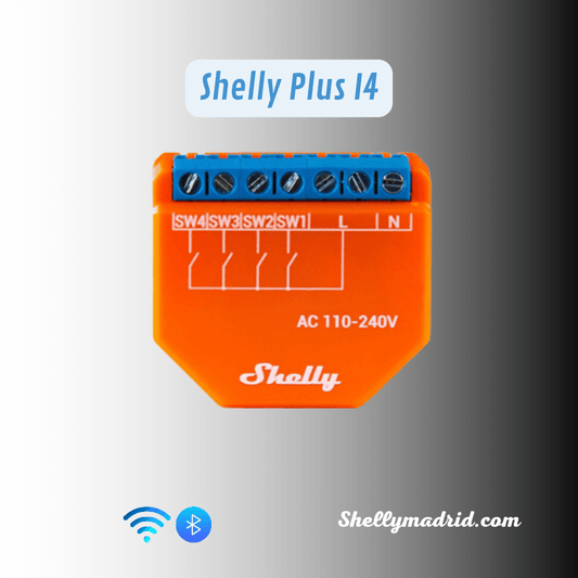 Controlador de Entradas Shelly Plus I4