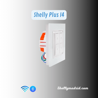 Controlador de Entradas Shelly Plus I4