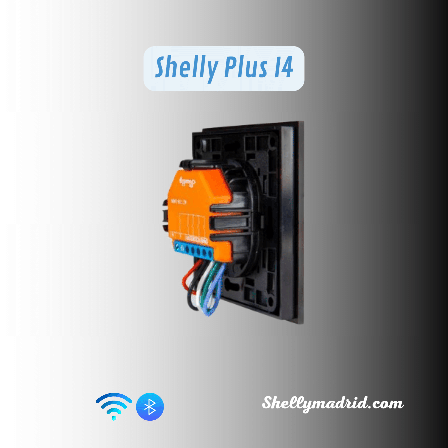 Controlador de Entradas Shelly Plus I4