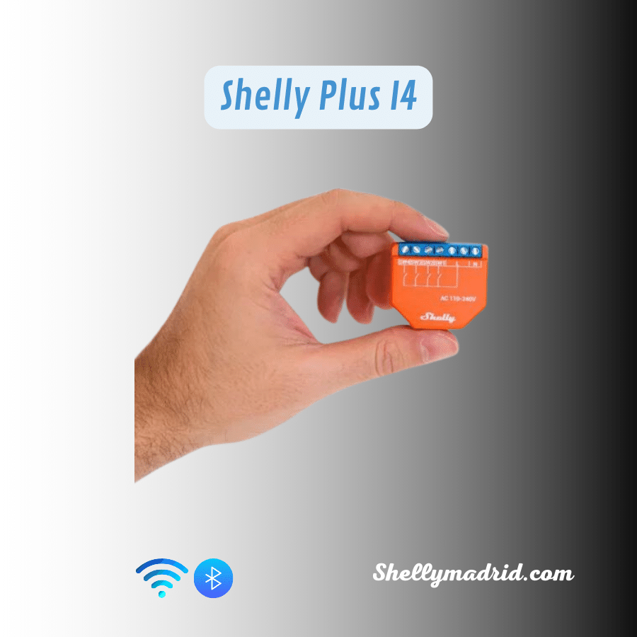 Controlador de Entradas Shelly Plus I4