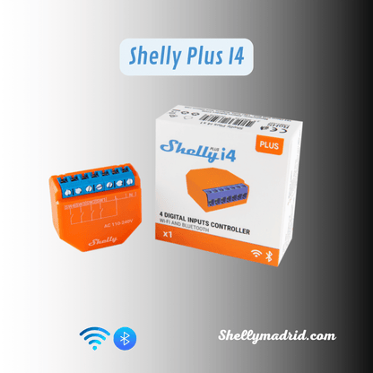 Controlador de Entradas Shelly Plus I4