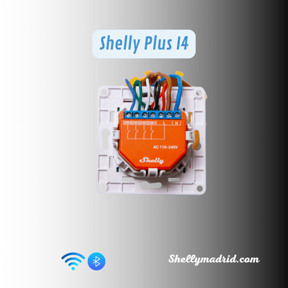 Controlador de Entradas Shelly Plus I4