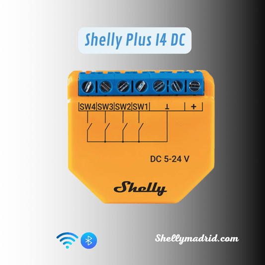 Shelly Plus I4 DC