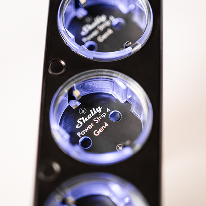 Shelly Power Strip 4 Gen4. Negra
