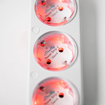 Shelly Power Strip 4 Gen4. Blanca