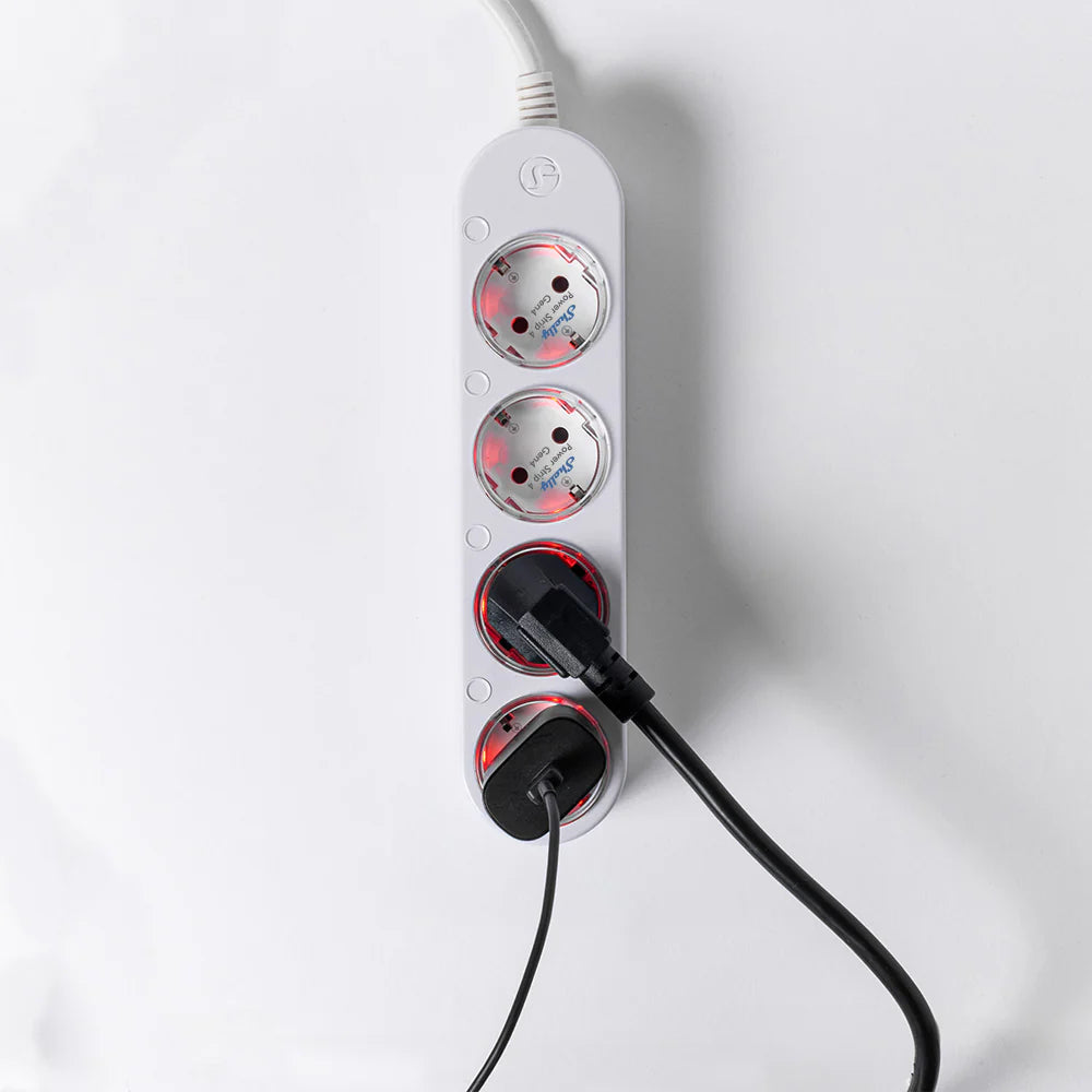 Especificaciones técnicas Shelly Power Strip 4 Gen4 Blanca Matter Zigbee BLE
