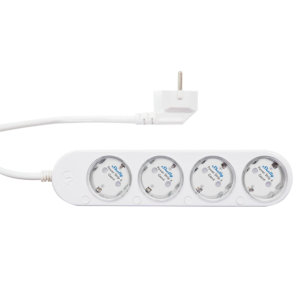 Shelly Power Strip 4 Gen4. Blanca