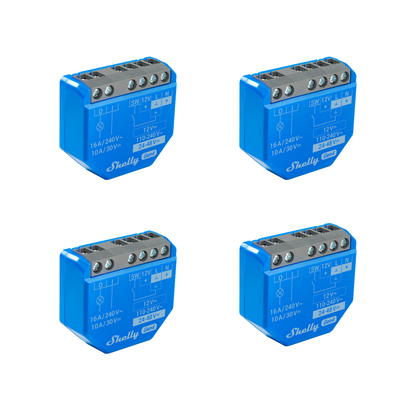 Shelly 1 Gen4. Pack de 4