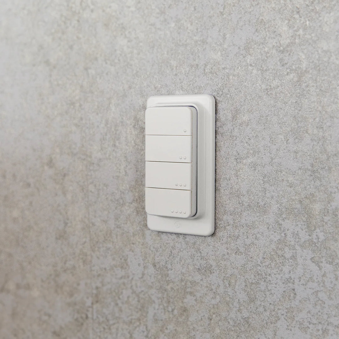 Shelly BLU RC Button 4 mando Bluetooth 4 botones BTHome