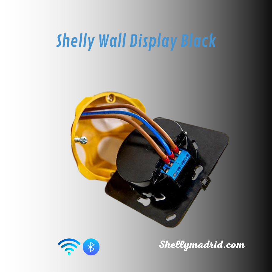 Shelly Wall Display - Panel de control con relé y sensores