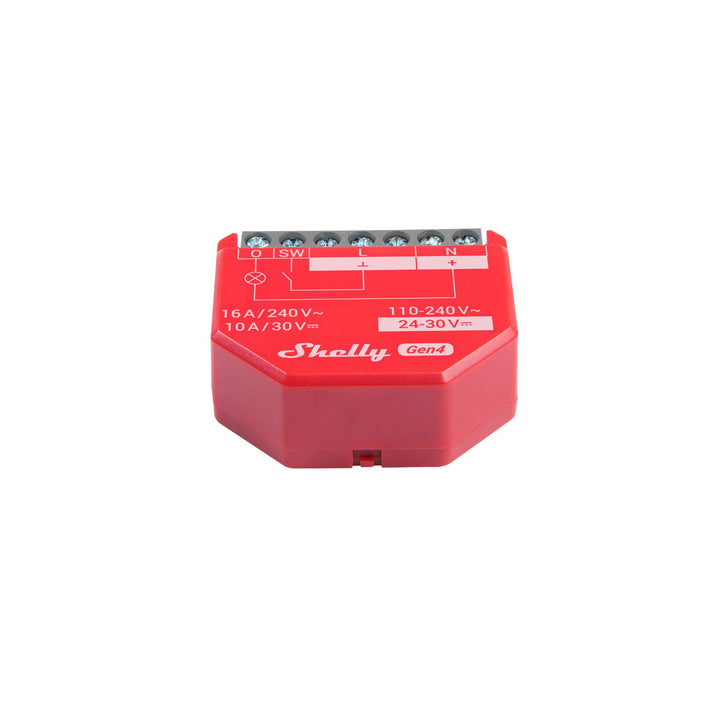 Shelly 1PM Gen4 con conectividad WiFi, Zigbee, Bluetooth y Matter
