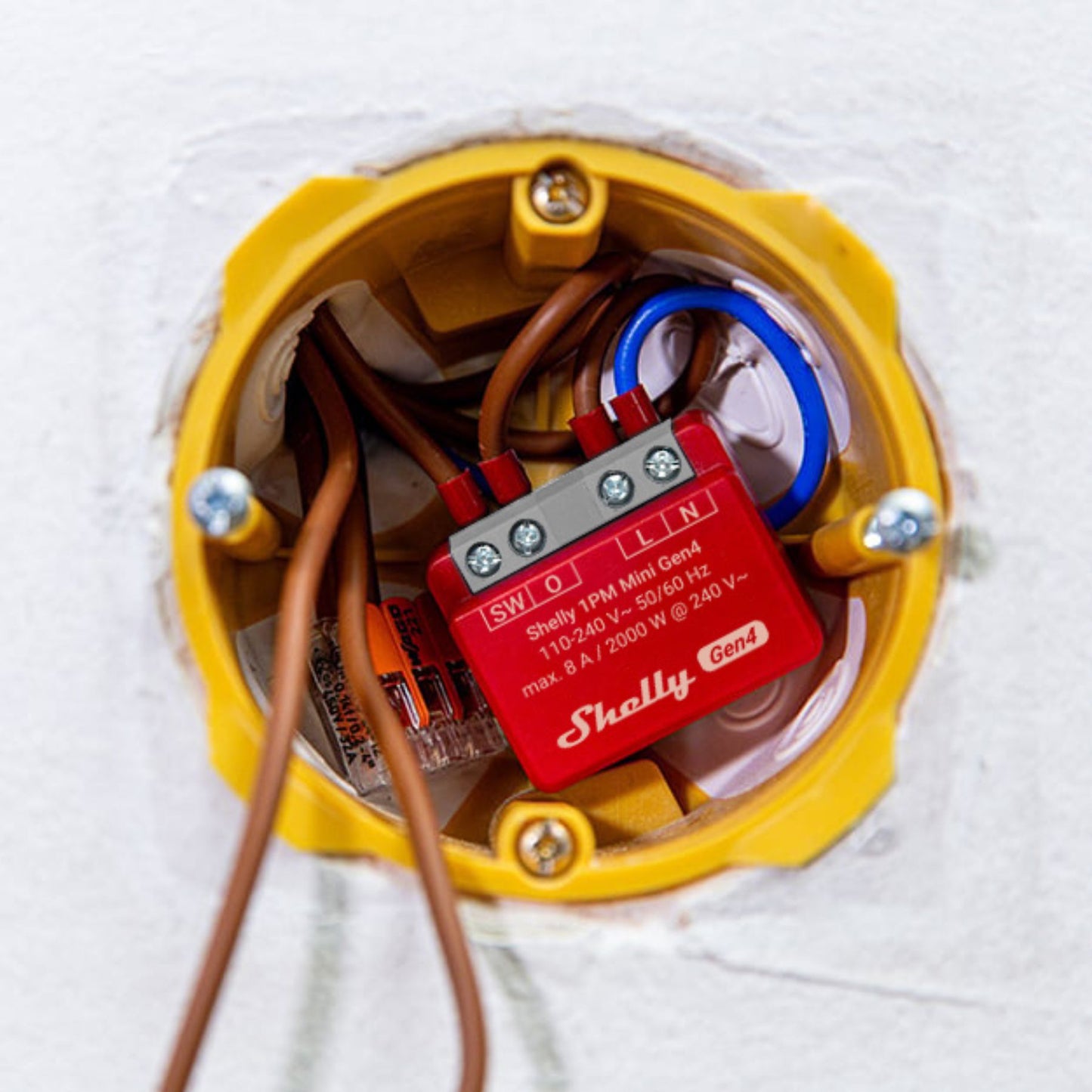 Shelly 1PM Mini Gen4. Pack de 2