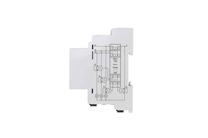 Especificaciones técnicas Shelly Pro 3EM 120A SPEM-003CEBEU120