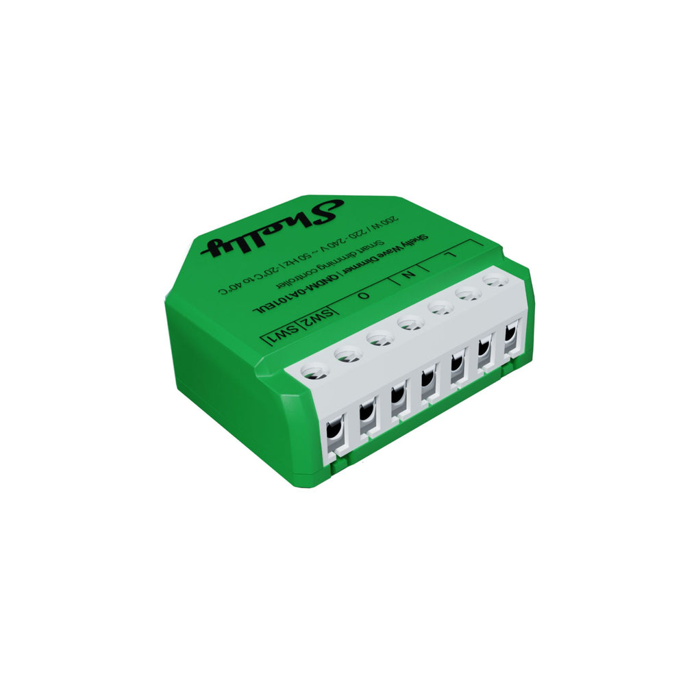 Diagrama de conexión Shelly Wave Dimmer iluminación LED sin neutro