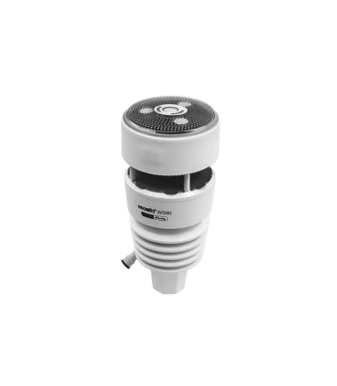 Ecowitt WS90 con montaje sobre mástil de 25 mm e indicador de alineación al norte