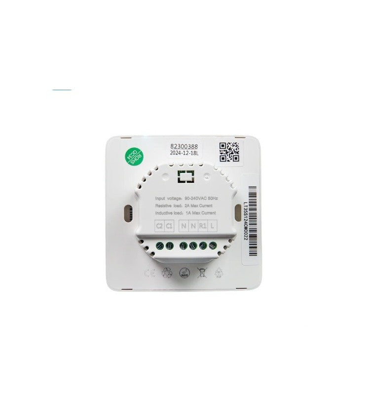 Termostato LinkedGo suelo radiante con sensor de temperatura y humedad