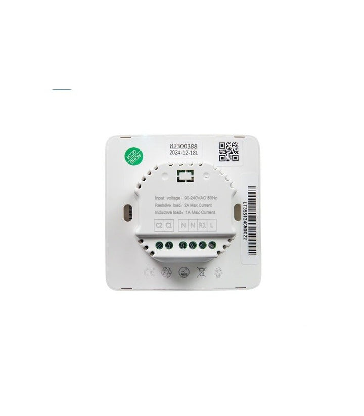 Termostato LinkedGo suelo radiante con sensor de temperatura y humedad