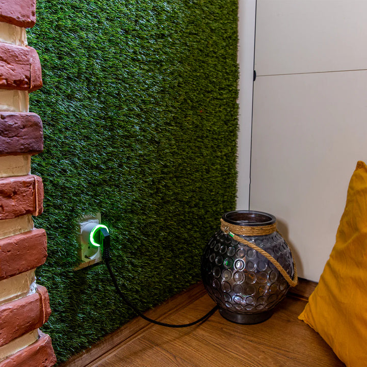 Shelly Plug S Gen3 Blanco instalado hogar automatización